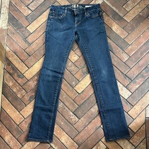 IT Jeans Skinny Jeans Size 27 Dark Wash Stretch Denim Low Rise